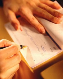 #donationdays 2 days of check writing