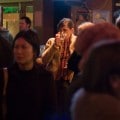 image by wonderferret on Flickr across a crowded room at the Kings Arms