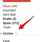 Google+ Circles in Gmail