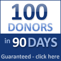 100DonorsProgram.com - 100 Donors in 90 Days