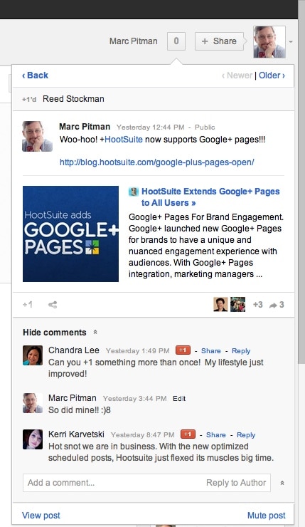 HootSuite-GooglePlus